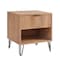 Manhattan Comfort DUMBO 1.0 Nightstand in Golden Brown, 2PK 2-NS001-GB - alternate 3